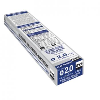 GYS Rutil Stahl Elektroden 2,0 mm 155 Stk. Nr. 085121